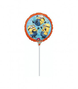 Minions - Pallone foil airfilled - Ø 23 cm