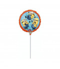 Minions - Pallone foil airfilled - Ø 23 cm