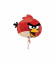 Angry Bird Rosso - Supershape Foil - Ø 58 cm
