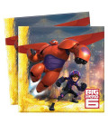 Big Hero 6 - Tovaglioli 33x33 cm - 20 pezzi