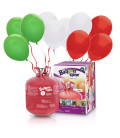 Kit Elio LARGE + 50 palloncini Italia - Ø 23 cm