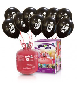 Kit Elio LARGE + 30 palloncini Dracula - Ø 27 cm