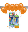 Kit Elio MEDIUM + 16 palloncini metallizzati arancioni - Ø 27 cm