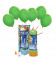 Kit Elio MEDIUM + 30 palloncini verdi - Ø 23 cm