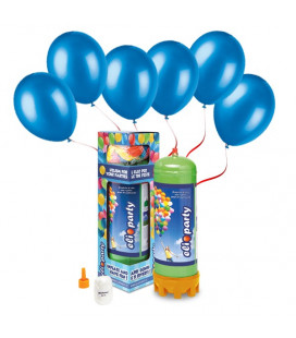 Kit Elio MEDIUM + 30 palloncini blu - Ø 23 cm