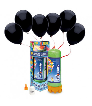 Kit Elio MEDIUM + 30 palloncini neri - Ø 23 cm