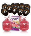 Kit Elio X-LARGE + 60 palloncini Strega - Ø 27 cm