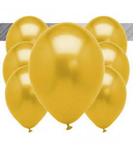 Palloncini Oro Metallizzati - Ø 27 cm - 50 pezzi