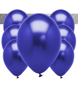 Palloncini Blu Metallizzati - Ø 27 cm - 100 pezzi