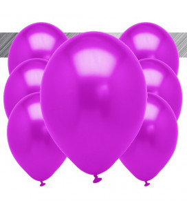 Palloncini Fucsia Metallizzati - Ø 27 cm - 50 pezzi