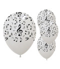 Palloncini Note Musicali - Ø 30cm - 25 pezzi