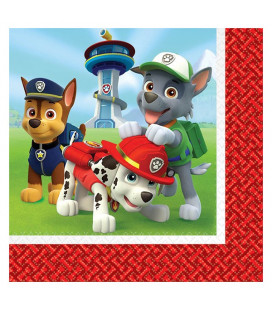 Paw Patrol - Tovagliolo 33x33 cm - 20 pezzi