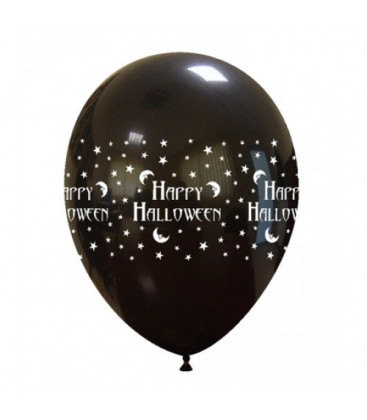 Palloncini Happy Halloween lattice - Ø 30 cm - 50 pezzi