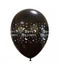 Palloncini Happy Halloween lattice - Ø 30 cm - 50 pezzi