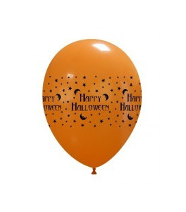 Palloncini Happy Halloween lattice - Ø 30 cm - 50 pezzi