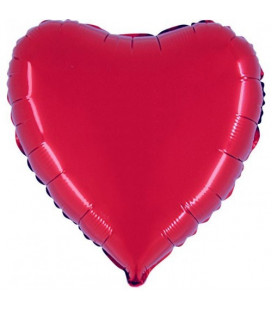 Pallone cuore mylar "scegli il tuo colore" - Ø 46 cm