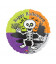 Palloncino scheletro Halloween HeXL® - Ø 46 cm