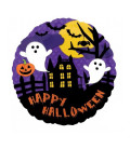 Palloncino scena Halloween HeXL® - Ø 46 cm