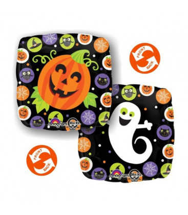 Palloncino circles Halloween HeXL® - Ø 46 cm