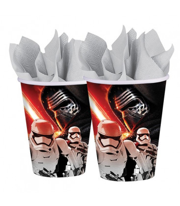 Star Wars - Il Risveglio della Forza - bicchieri 200 ml - 8 pezzi