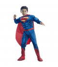 SUPERMAN - Costume modello Deluxe con muscoli - 1 pezzo