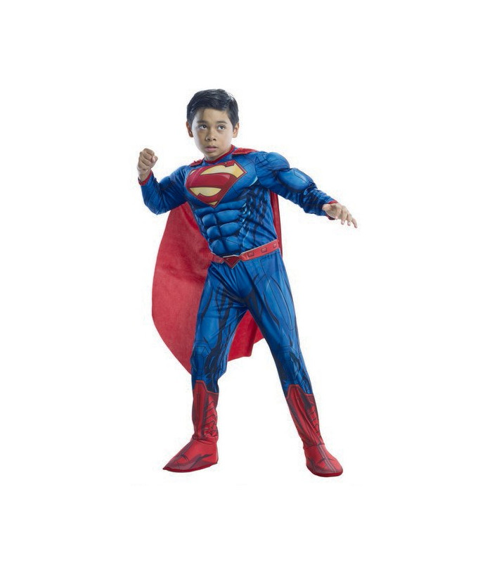 LICENZA SUPERMAN MUSCLE Camicia Adulto Uomo Fantasia Costume Halloween EUR  41,52 - PicClick IT