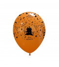 Palloncini stampa Happy Halloween - Ø 27 cm - 50 pezzi