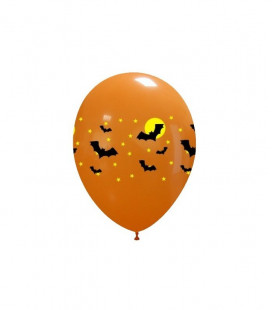 Palloncini Halloween Pipistrelli - Ø 27 cm - 50 pezzi