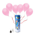 Kit Elio SMALL + 10 palloncini rosa - Ø 23 cm