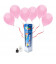 Kit Elio SMALL + 10 palloncini rosa - Ø 23 cm