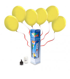 Kit Elio SMALL + 10 palloncini gialli - Ø 23 cm