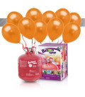 Kit Elio LARGE + 30 palloncini metallizzati rossi - Ø 27 cm