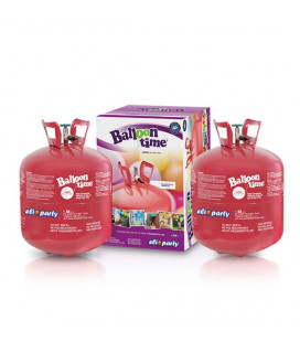 Bombola gas elio 13,6 Lt usa e getta per 100 palloncini