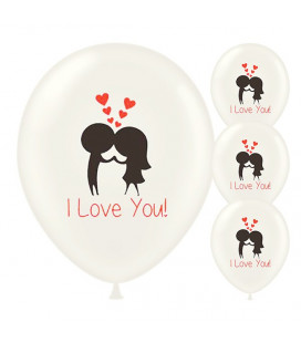 Palloncini I Love You - Ø 30cm - 50 pezzi