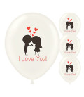 Palloncini I Love You - Ø 30cm - 50 pezzi