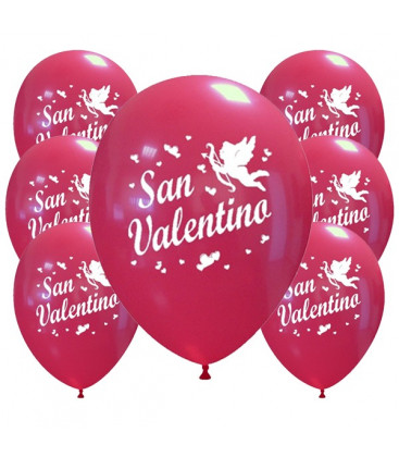 Palloncini rossi San Valentino - Ø 30cm - 100 pezzi