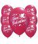 Palloncini rossi San Valentino - Ø 30cm - 100 pezzi