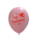 Palloncini rosa San Valentino - Ø 30cm - 100 pezzi