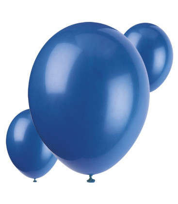 Palloncini blu biodegradabili - Ø 23 cm - confezione da 30 