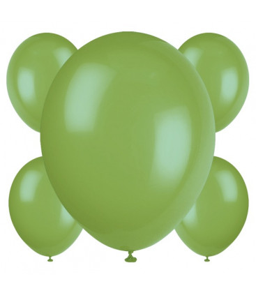 Palloncini verdi - Ø 23 cm - confezione da 50