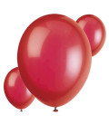Palloncini rossi biodegradabili - Ø 23 cm - confezione da 30