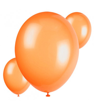 Palloncini arancioni - Ø 23 cm - confezione da 30