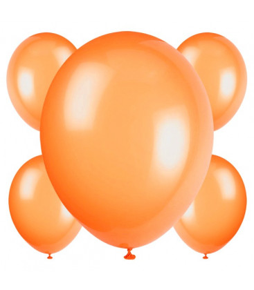 Palloncini arancioni - Ø 23 cm - confezione da 50