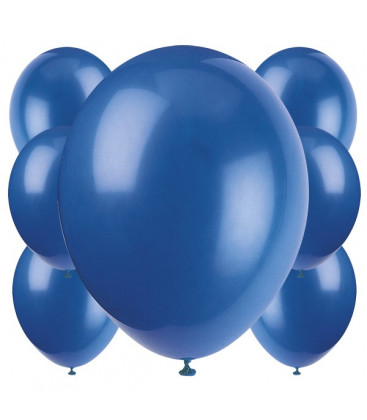 Palloncini blu biodegradabili - Ø 23 cm - confezione da 100 