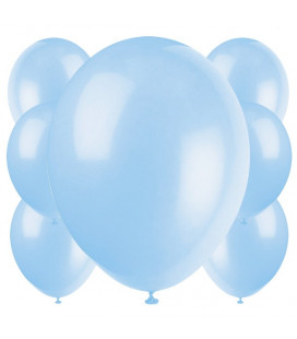 Palloncini azzurri biodegradabili - Ø 23 cm - confezione da 100