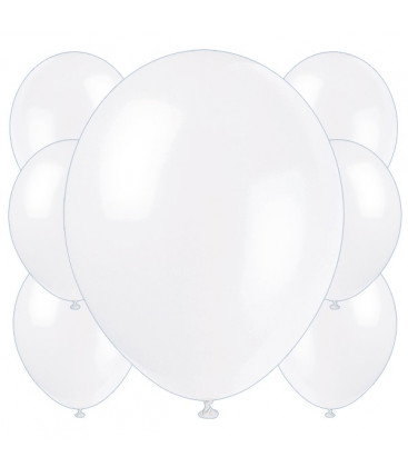 Palloncini bianchi - Ø 23 cm - confezione da 100