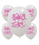 Palloncini Baby Girl Rosa - Ø 30 cm - confezione da 50