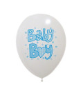 Palloncini Baby Boy Azzurri - Ø 30 cm - confezione da 100