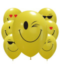 Palloncini assortiti smiles - Ø 30cm - 100 pezzi