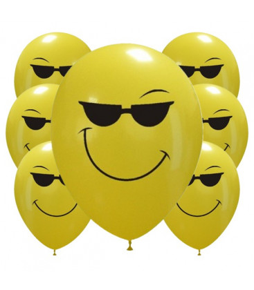 Palloncini Cool smiles - Ø 30cm - 100 pezzi